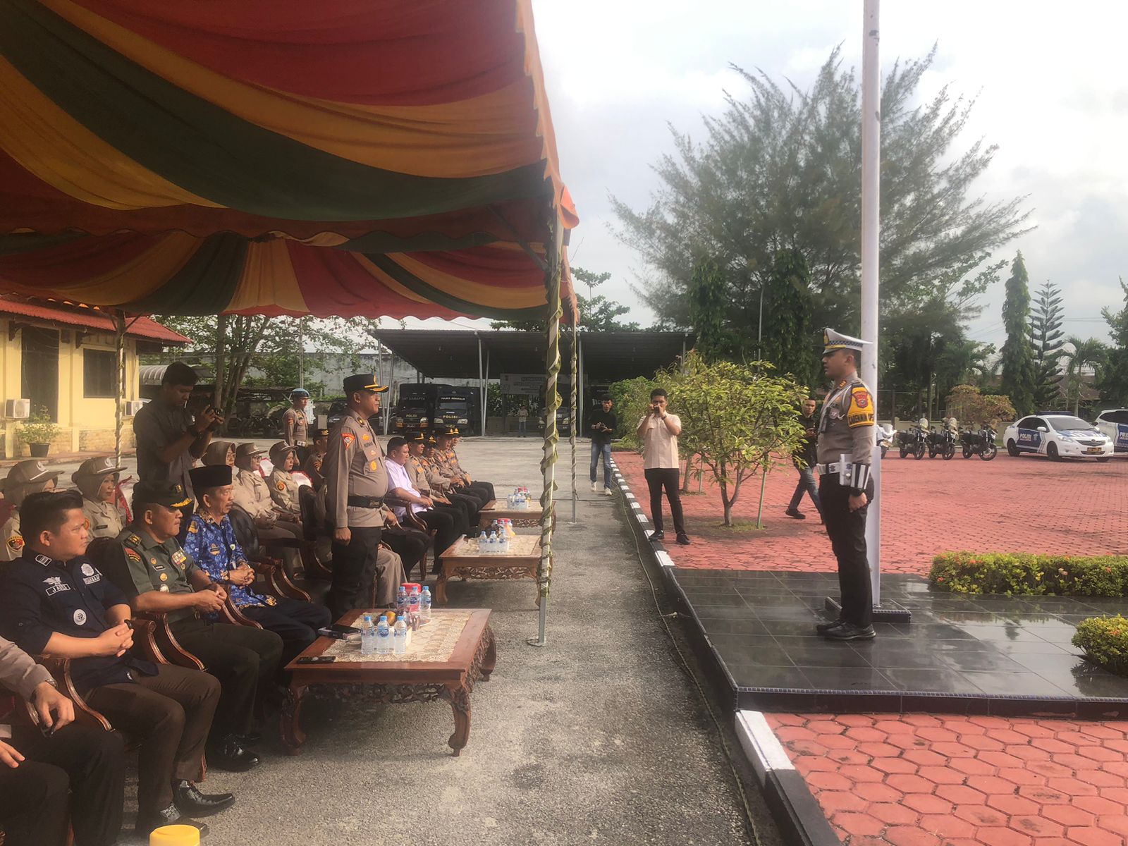 Polres Bengkalis Sudah Gelar Apel Pasukan OZLK 2025, Lengkapi Surat Kendaraan Anda!