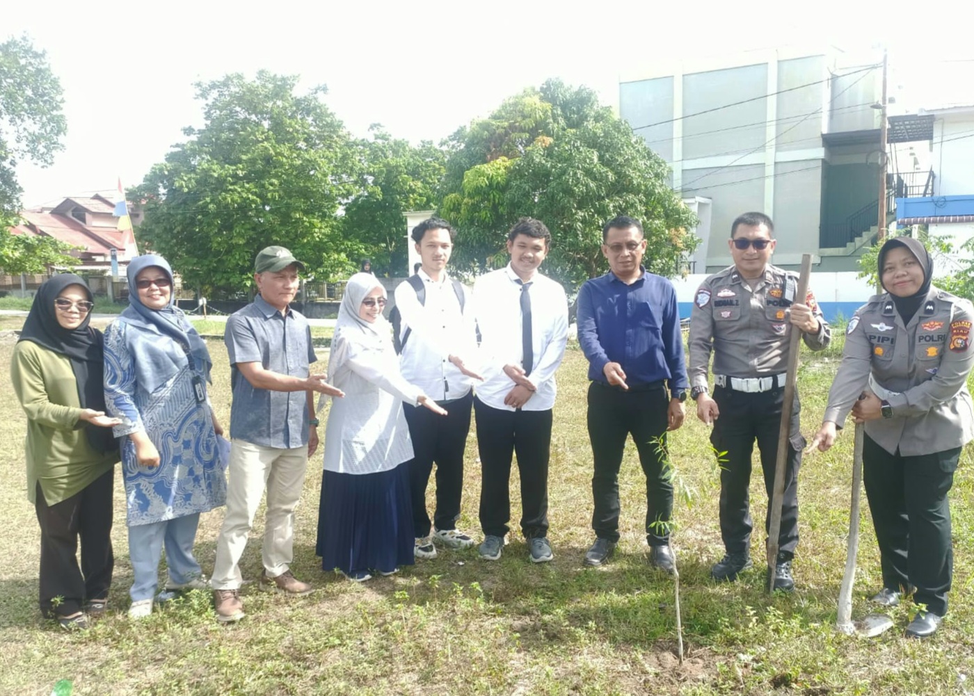 Dikmas Lantas Polres Bengkalis Ajak Mahasiswa Kedepankan Etika Benar Saat berkendara