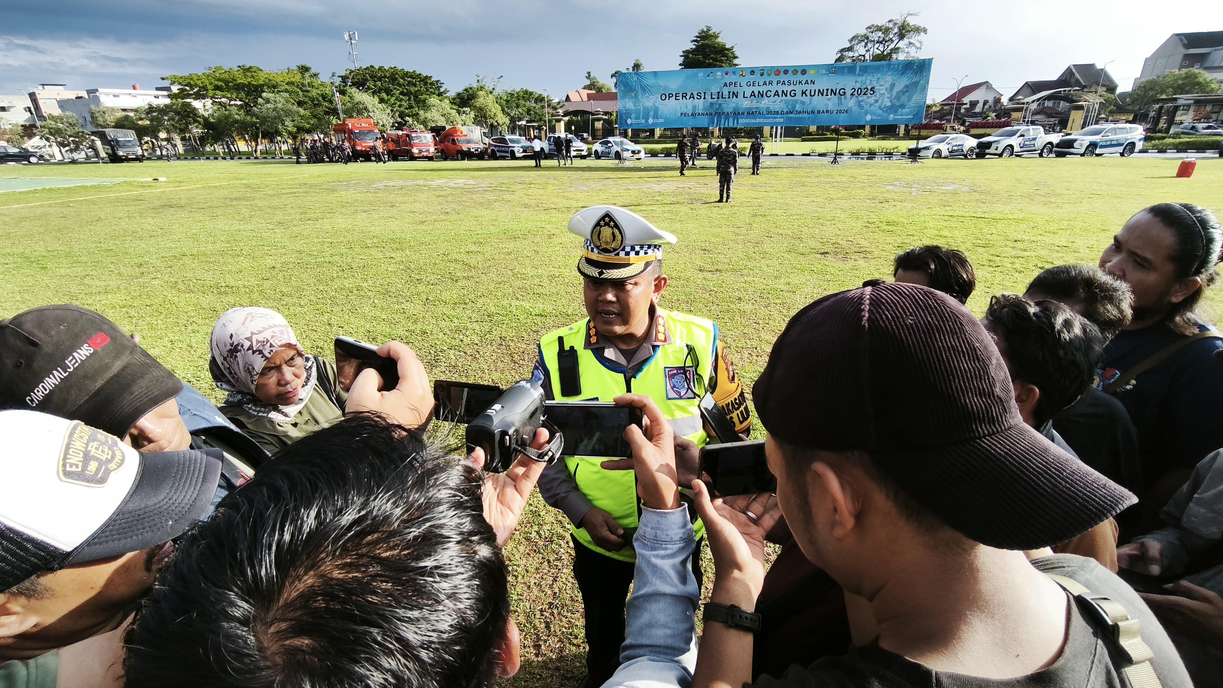 Jelang Nataru 2025–2026, Dirlantas Polda Riau Berlakukan Pembatasan Angkutan Barang
