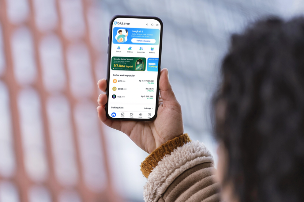 OJK Rilis Whitelist Aset Kripto Resmi, Bittime Masuk Tiga Besar Platform Paling Aman