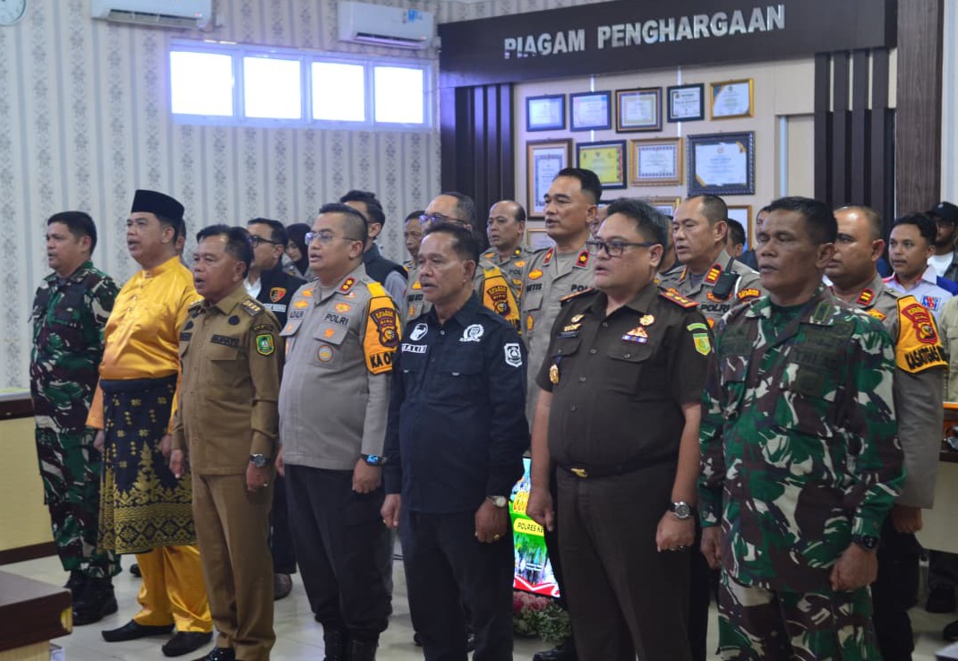 Kriminalitas Turun 2,5 Persen, Bupati Kepulauan Meranti Apresiasi Polres di Akhir 2025