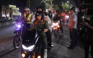 Pj Sekdako Binjai Ikuti Patroli Skala Besar Sambut Tahun Baru 2026