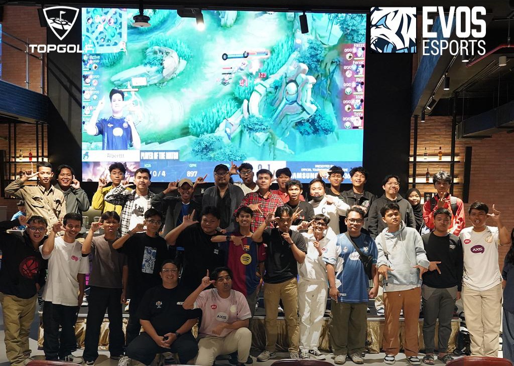 Kala Arena Bertemu Outfield: EVOS x TOPGOLF Jakarta Hadirkan One Stop Entertainment Partner di Asteng