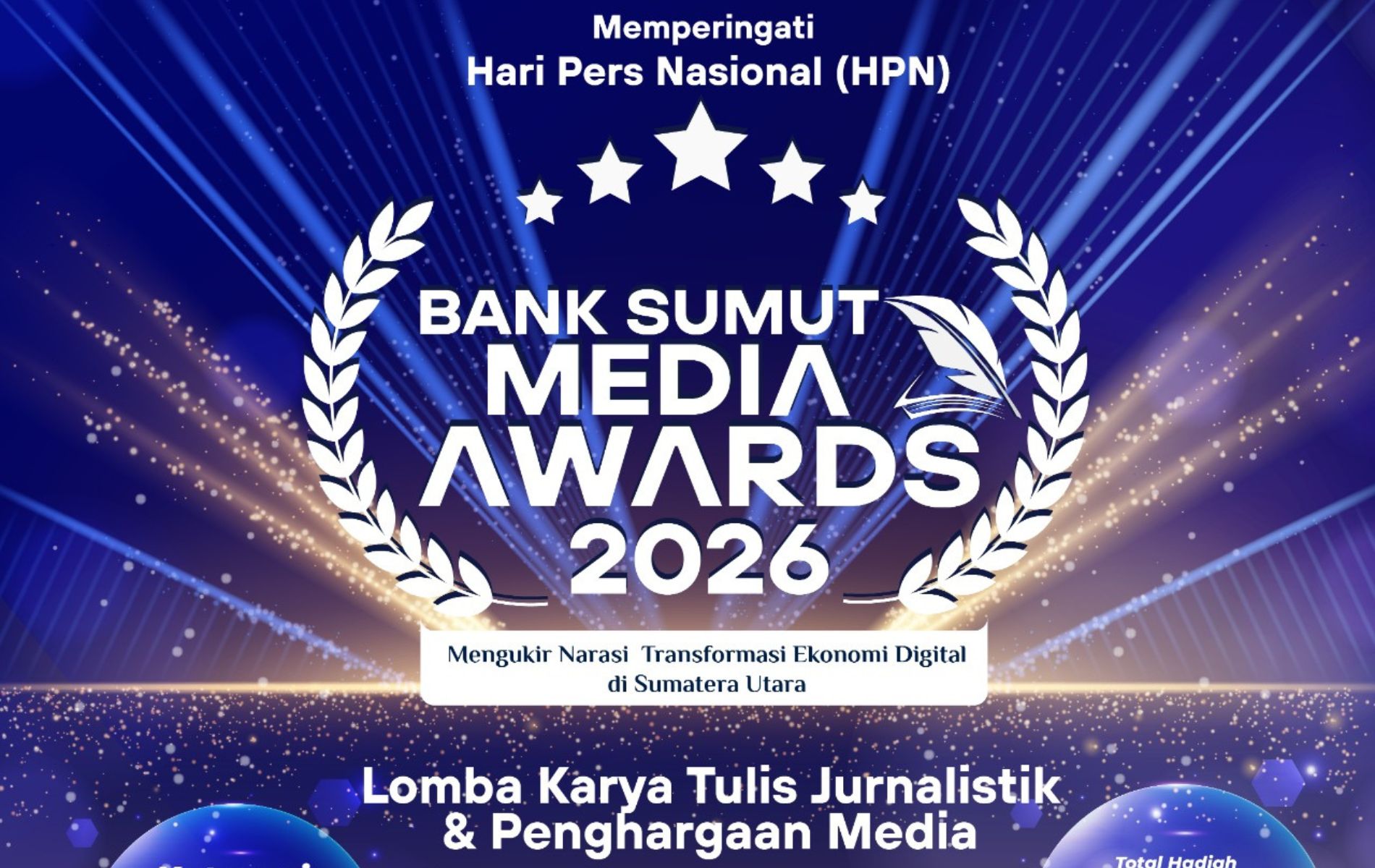 HPN 2026, Bank Sumut Gelar Lomba Opini Jurnalis dan Media Award
