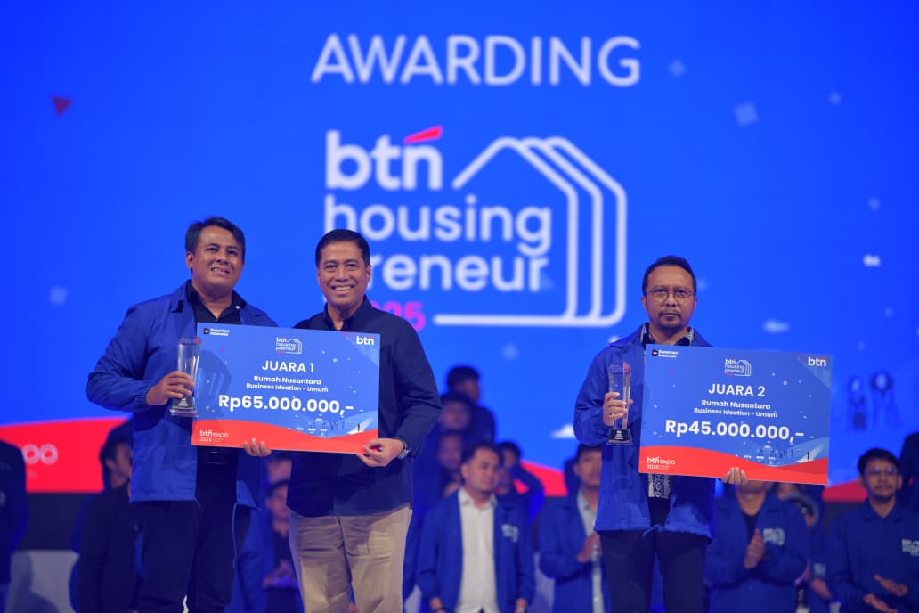 BTN Expo 2026 Tutup Rangkaian BTN Housing preneur 2025, Lahirkan Inovator Muda Perumahan