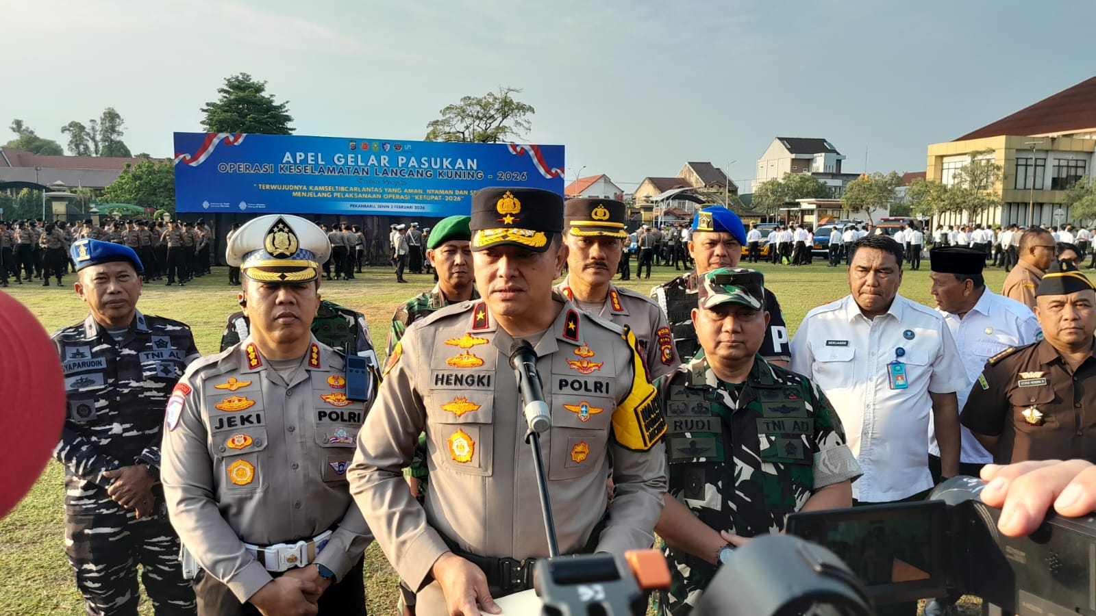 Polda Riau Kerahkan 1.126 Personel Gelar Operasi Keselamatan 2026, Ini Sasarannya