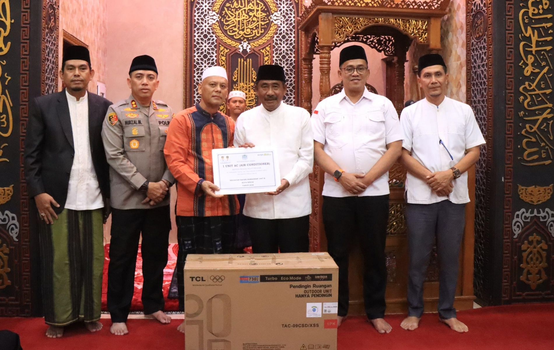 Wali Kota Binjai Sebar 37 Tim Safari Ramadan, Beri Bantuan AC ke Masjid dan Mushola
