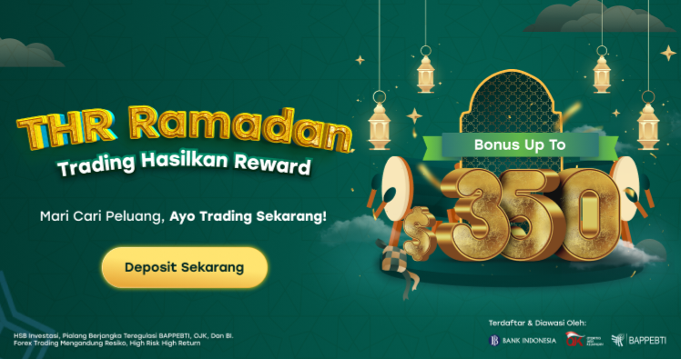 Kelola Dana THR Buka Akun di HSB Investasi, Bonus hingga Rp4,2 Juta