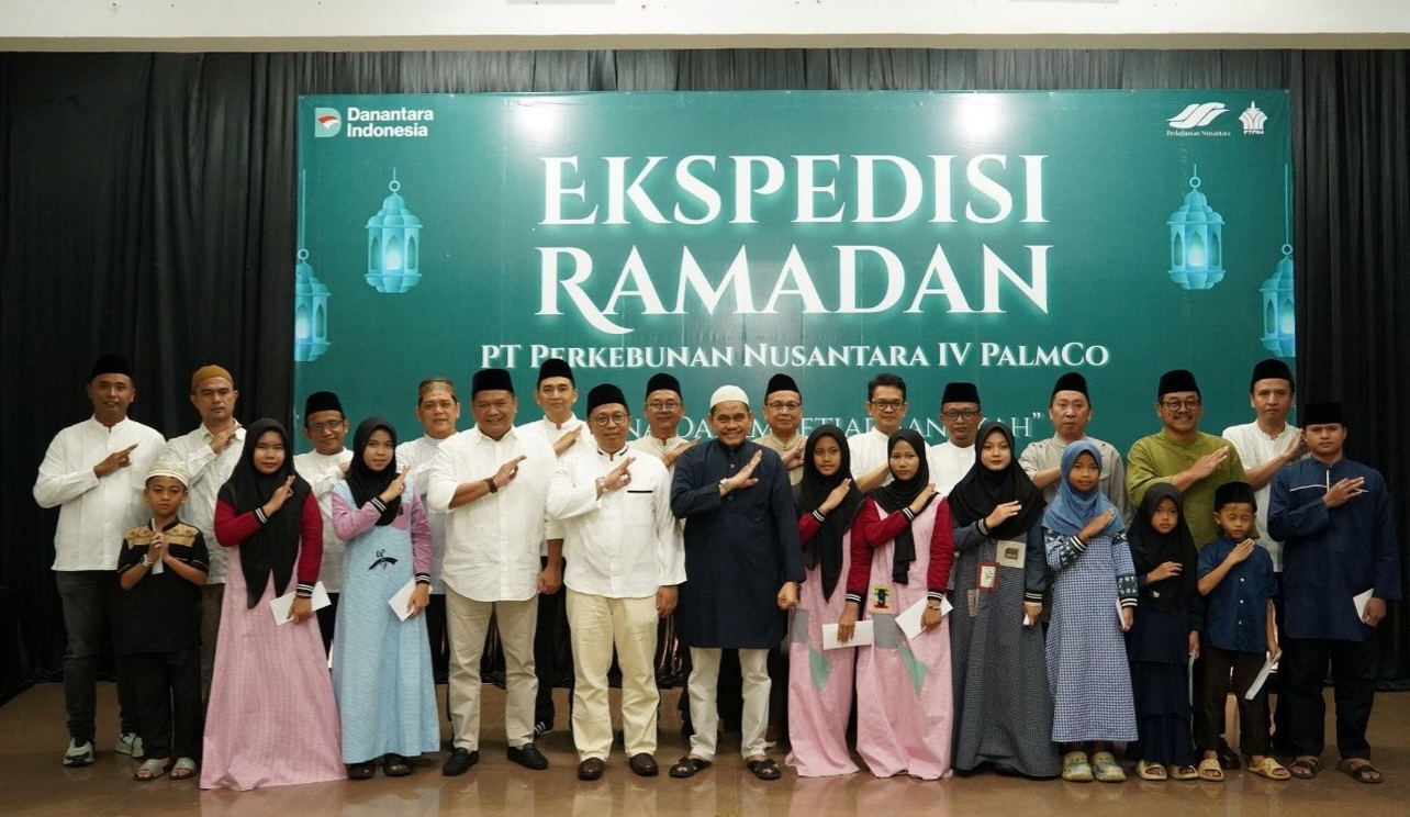 Holding PTPN Perkuat Kebersamaan Insan Perusahaan Lewat Ekspedisi Ramadhan PTPN IV Regional VII