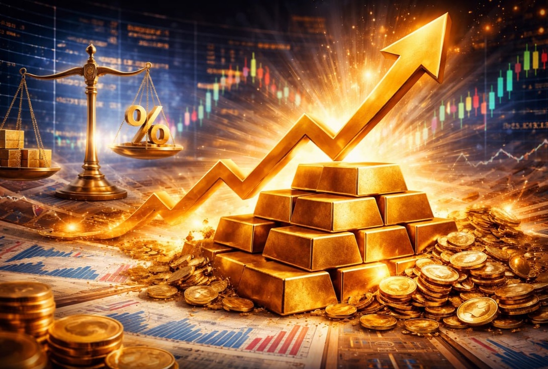 Emas Rebound Lepas Koreksi Tajam, Pasar Uji Arah di Tengah Tekanan Suku Bunga