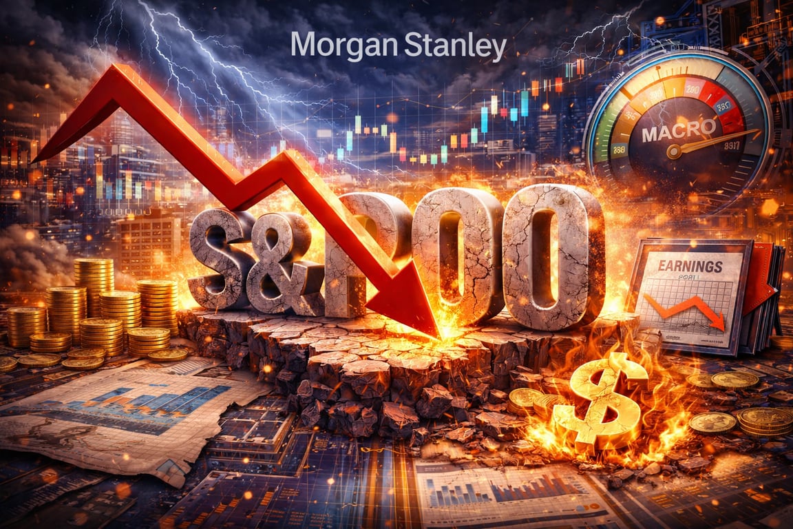 Morgan Stanley: Reli S&amp;P 500 Ditopang Sempit Risiko Koreksi Meningkat