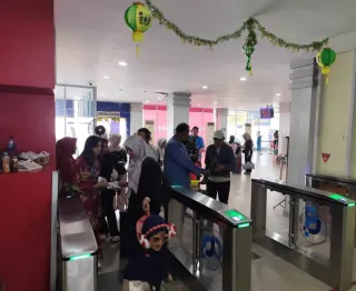 Arus Mudik dan Balik Lebaran 2026 di Pelabuhan Sri Bintan Pura Tanjungpinang Lancar dan Kondusif