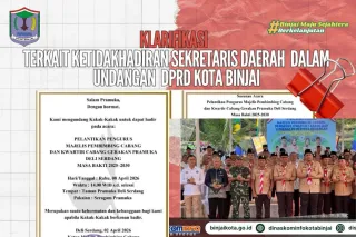 Sekda Binjai Absen di RDP DPRD Bahas PKL, Pemko Beri Klarifikasi Resmi