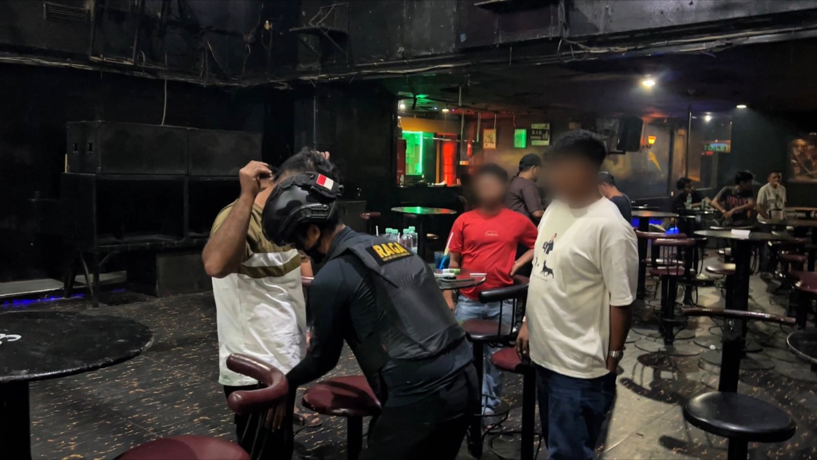 Cegah Peredaran Narkoba, Polisi Razia 'Obok-obok' THM di Pekanbaru