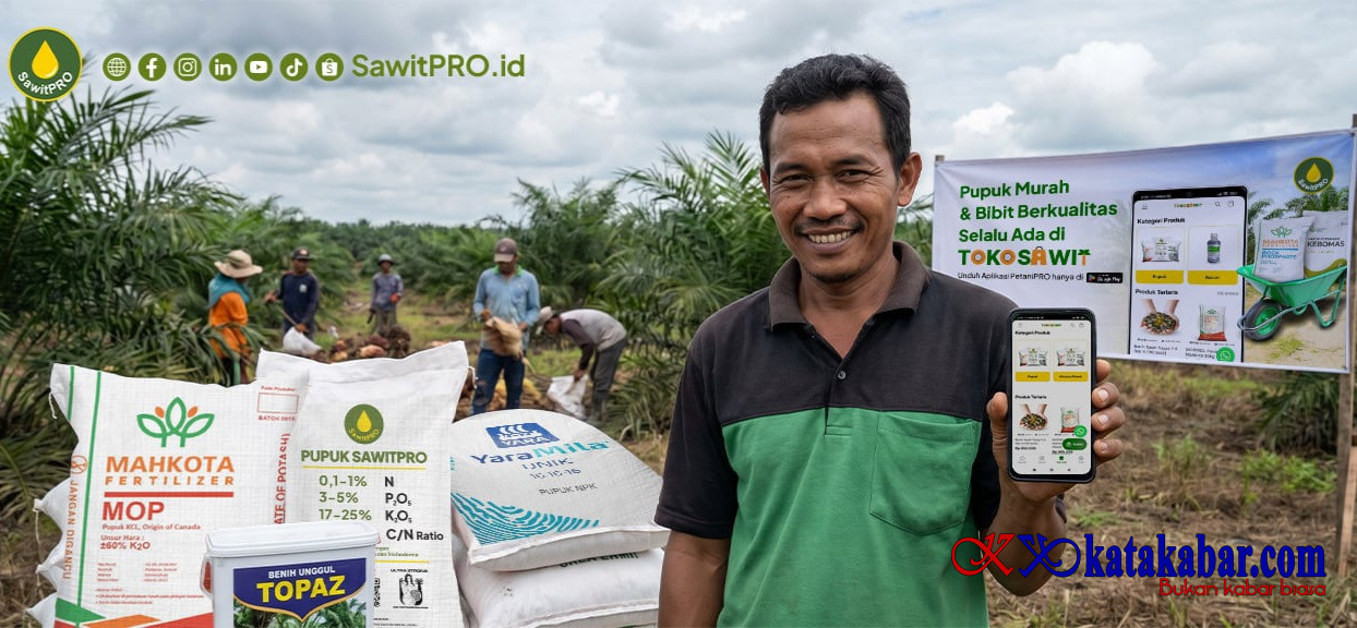 Di Tengah Ketidakpastian Global, SawitPRO Hadir Permudah Petani Dapat Pupuk Sawit dan Benih Unggul