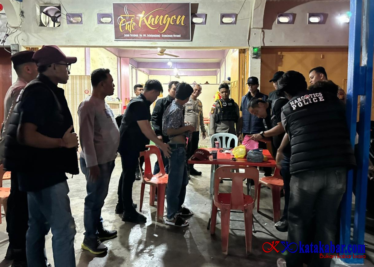 Operasi Antik 2026, Polres Kepulauan Meranti Cegah Peredaran Narkoba di Kawasan THM