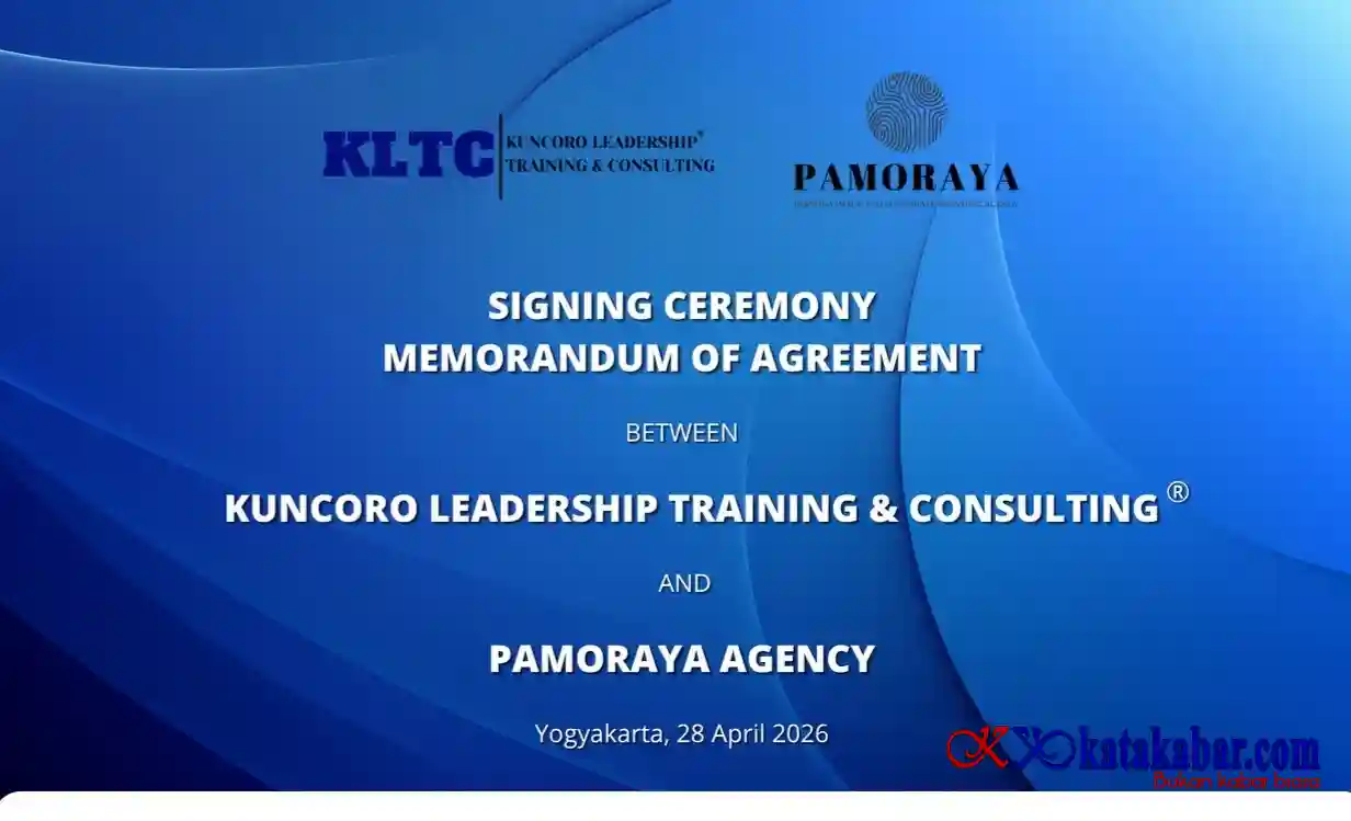 Satukan Leadership dan Personal Branding Pengembangan SDM, KLTC MoA Dengan Pamoraya Agency