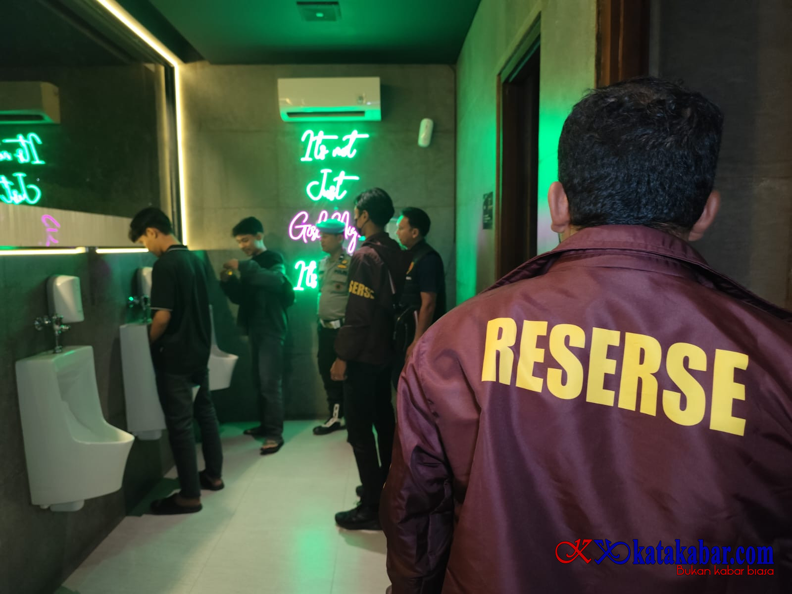 Polresta Pekanbaru Bersama Granat Razia Sejumlah THM Gaungkan Perang Pada Narkoba