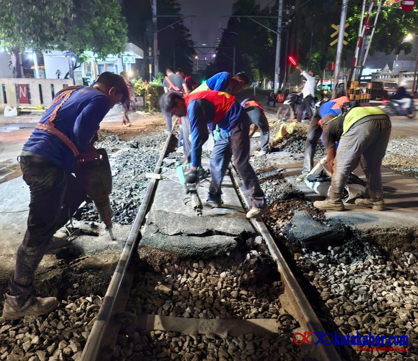KAI Daop 1 Jakarta: Pengguna Jalan Hindari JPL 14 dan Gunakan Jalur Alternatif