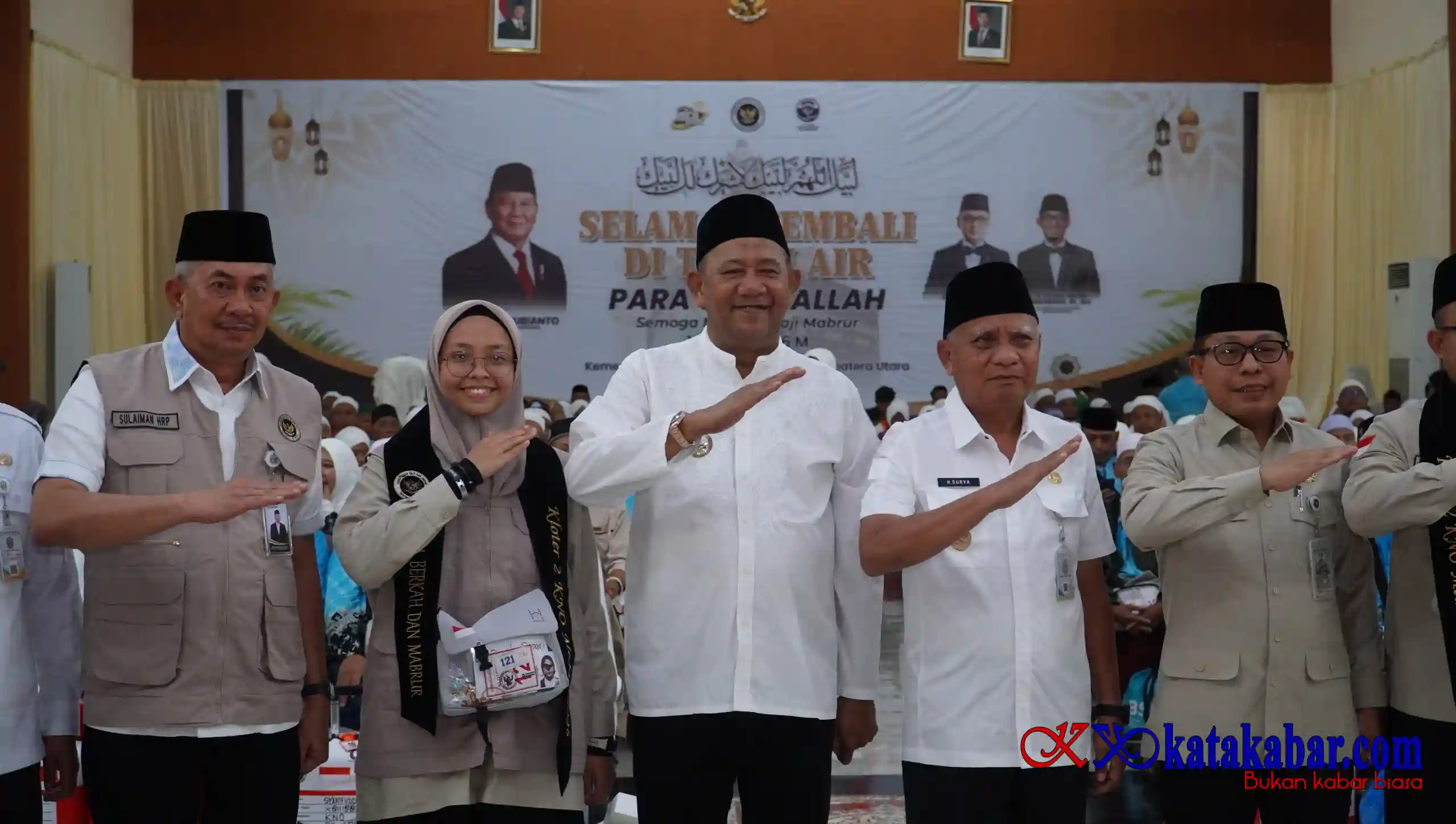356 Jamaah Haji Langkat Tiba di Tanah Air, Bupati Syah Afandin Sampaikan Duka dan Harapan
