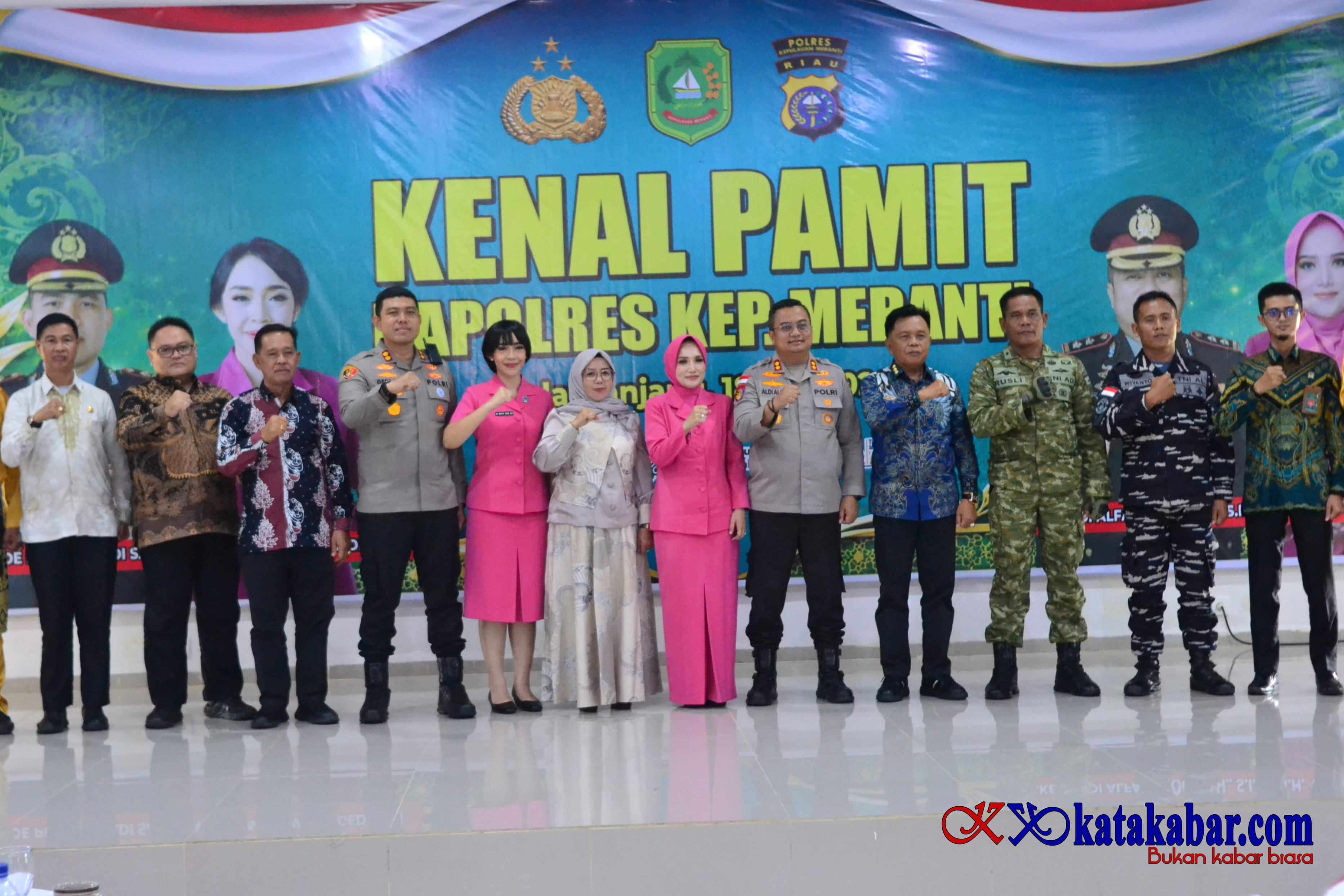 Kapolres Kepulauan Meranti Berganti, AKBP Gede PAS Resmi Lanjutkan Tongkat Estafet Kepemimpinan