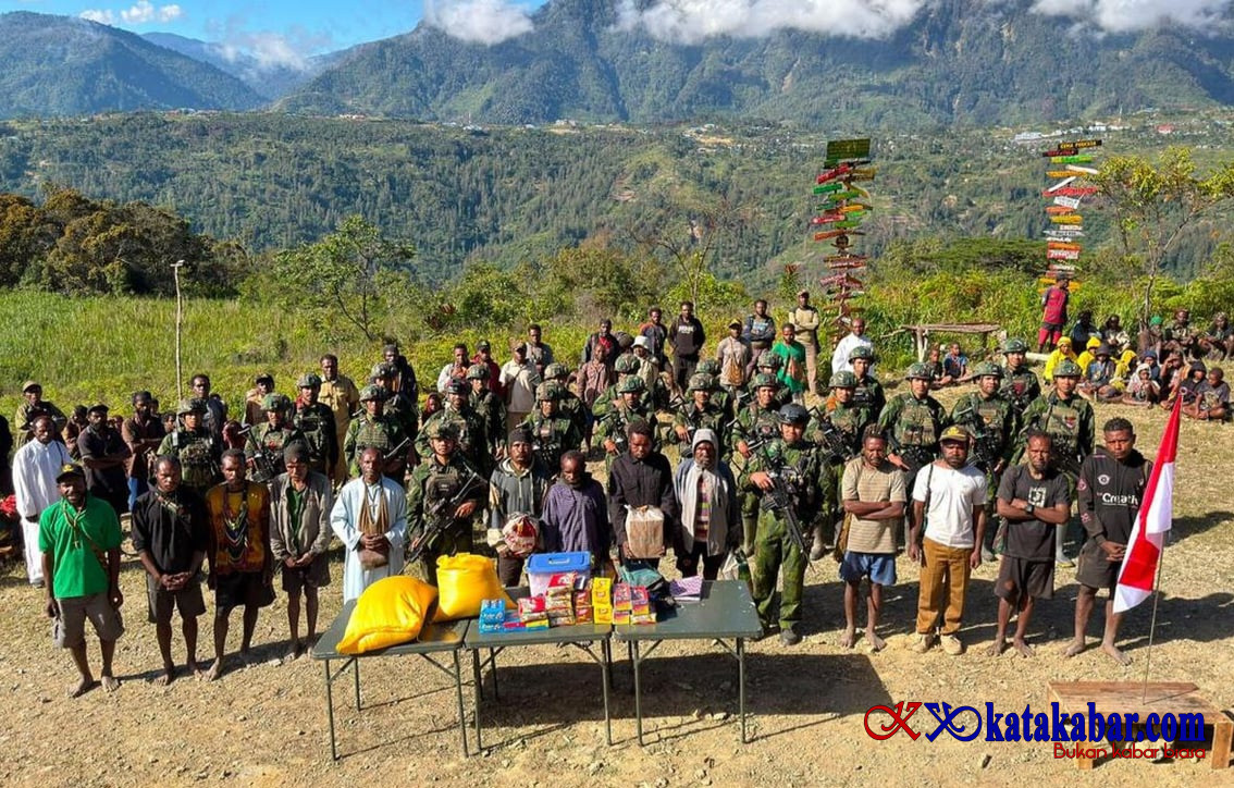 TNI Habema Bergerak Lebih Cepat, Ancaman Kelompok Bersenjata di Intan Jaya Berhasil Dicegah