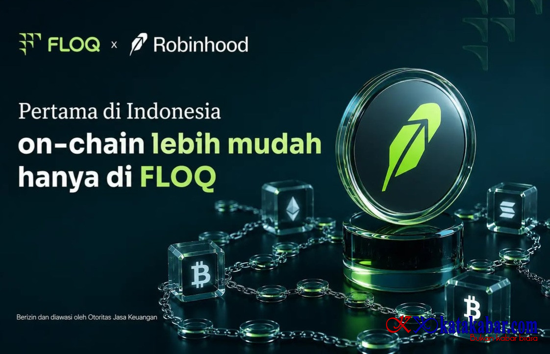 FLOQ Dukung Robinhood Chain, Akses Onchain Kini Lebih Mudah bagi Pengguna Indonesia