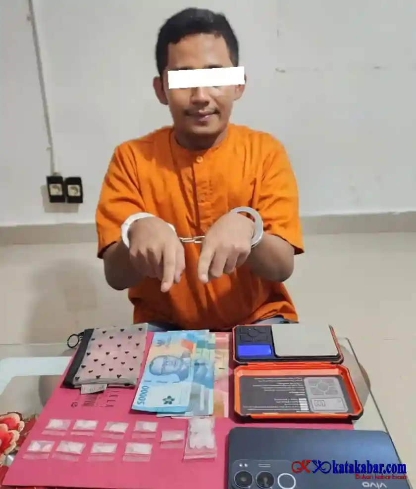 Polsek Mandau Ungkap Kasus Peredaran Sabu, Pelaku Akui Dapat Barang Haram dari Lapas