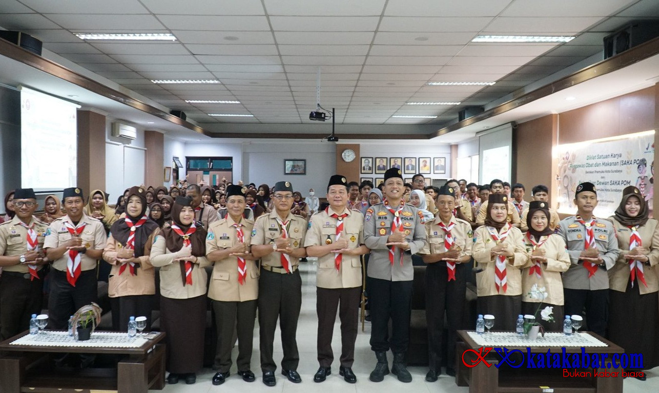Wuih! BPOM Cetak 100 Kader Pramuka Pelopor Keamanan Obat dan Makanan Lewat Diklat