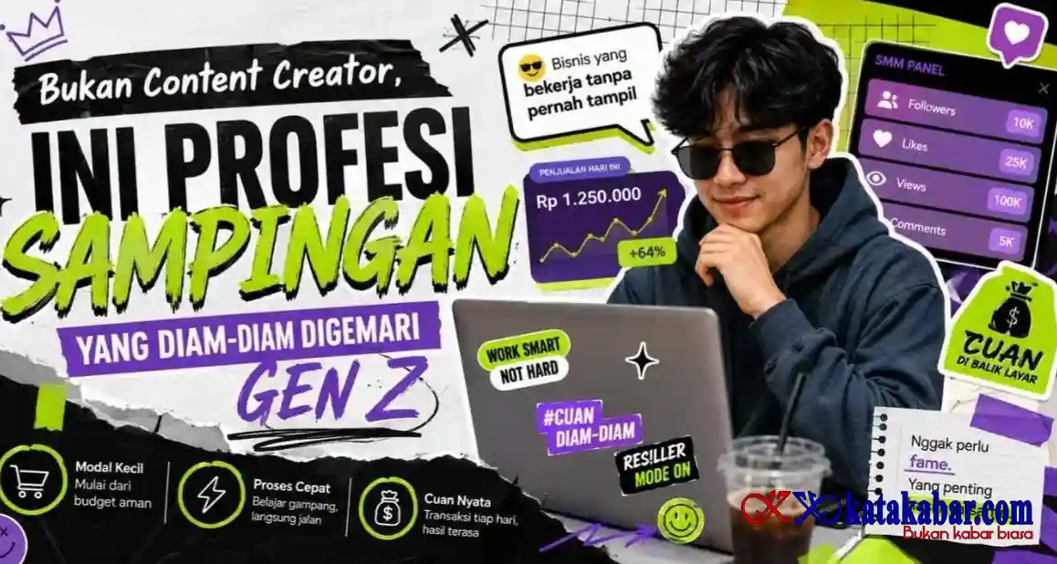 Bukan Content Creator, Ini Profesi Sampingan Diam-diam Digemari Gen Z