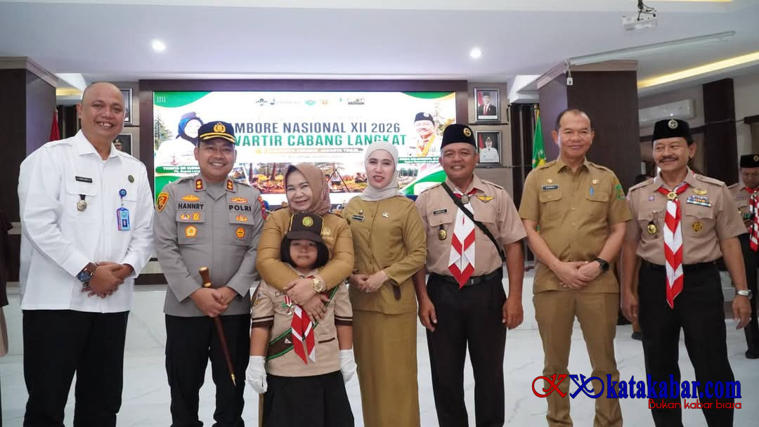 Tiorita Lepas 85 Pramuka Langkat ke Jambore Nasional XII