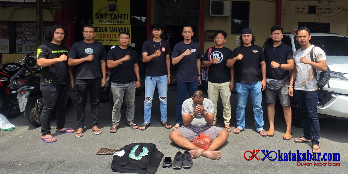 Polres Binjai Tangkap Terduga Pelaku Curat, Dua Sepeda Motor Hilang di Dua Lokasi