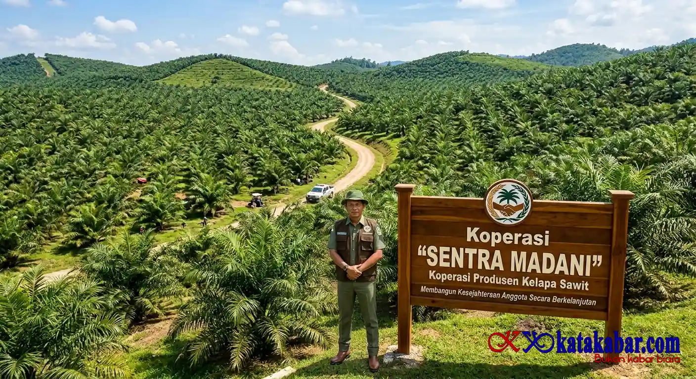 Dugaan 'Operasi Politik' Pengelolaan Sawit Koperasi Sentra Madani Siak