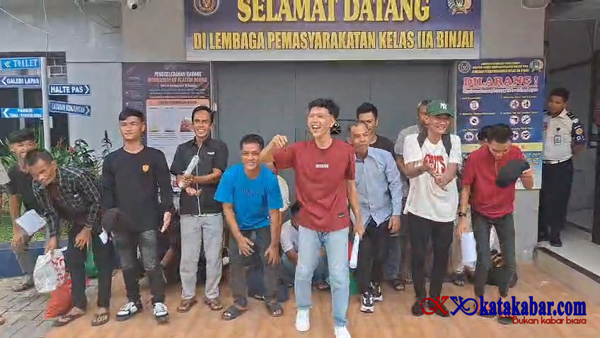 17 Napi Binjai Hirup Udara Bebas di HUT ke-81 RI