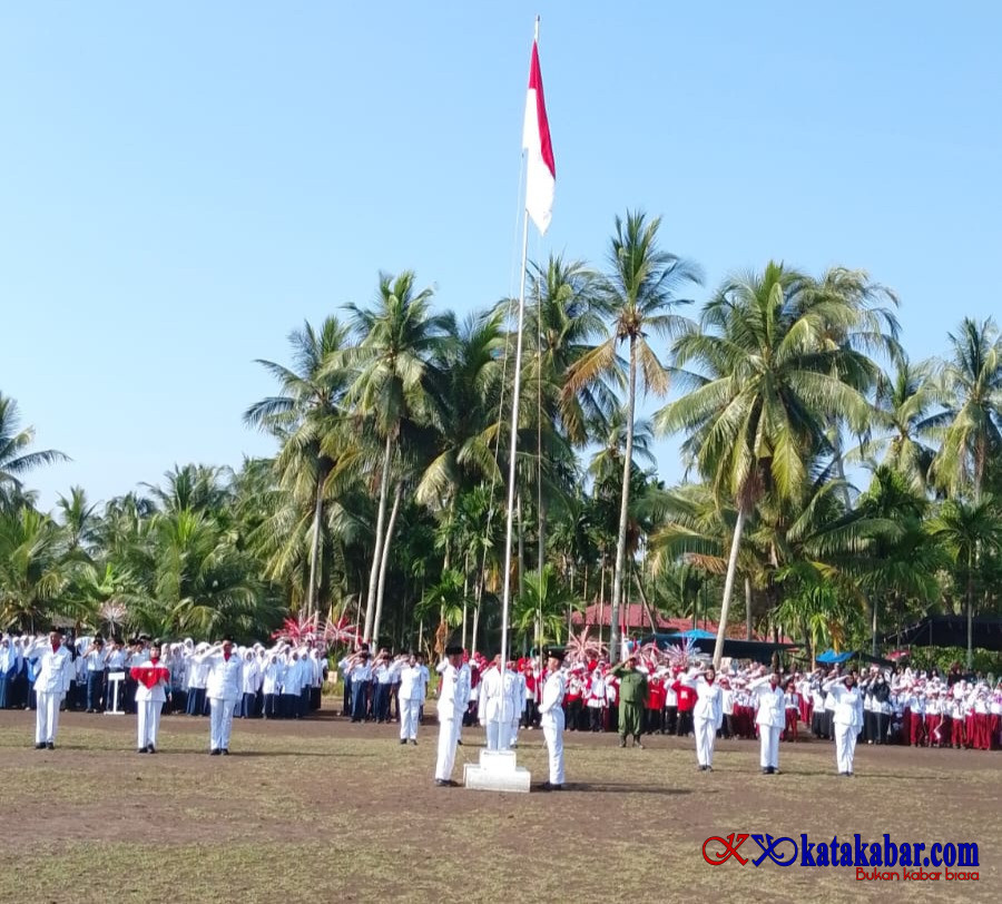 Semarak HUT RI ke 81 di Desa Alahair, Dari Upacara, Panggung Kesenian hingga Kuda Lumping
