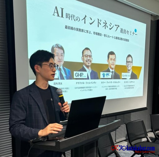 Jepang Bidik Pasar Indonesia di Era AI: Firma Hukum dan Startup Legal-Tech Seminar Strategi Masuk Pasar Tokyo