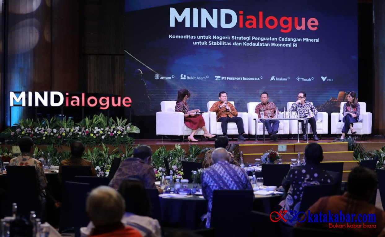 Perkuat Kedaulatan Mineral, MIND ID Dorong RI Bentuk 'National Mineral Stockpile'