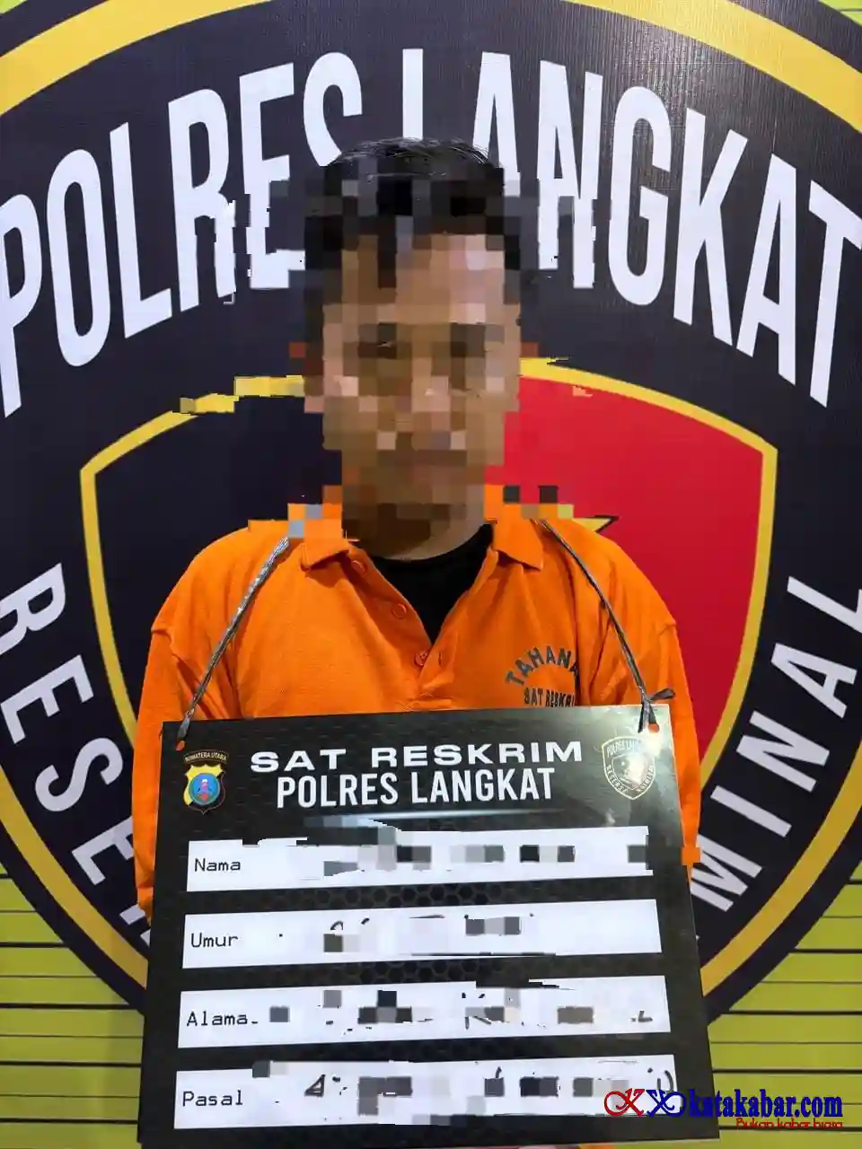 Tujuh Terduga Pelaku Curas di Langkat Ditangkap, Dua Sajam dan Dua Scoopy Diamankan