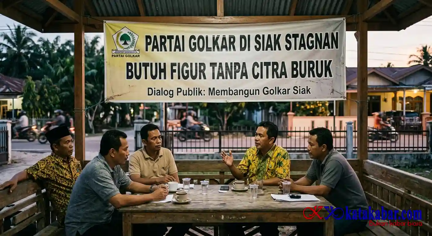 Partai Golkar di Siak Stagnan, Butuh Figur Tanpa Citra Buruk
