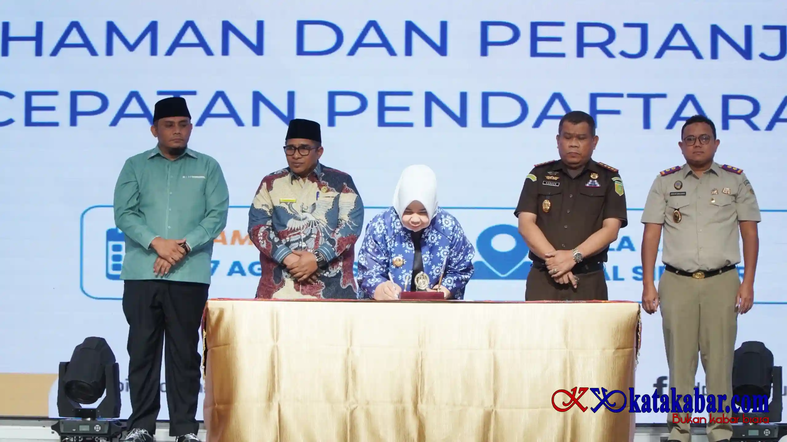 Percepat Sertifikasi Tanah Wakaf, Pemkab Langkat Tegaskan Komitmen Kepastian Hukum