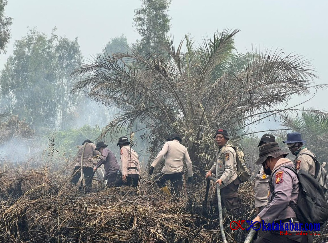 Perkuat Penegakan Hukum, Polda Riau Kini Tangani 45 Kasus Karhutla dengan 49 Orang Tersangka