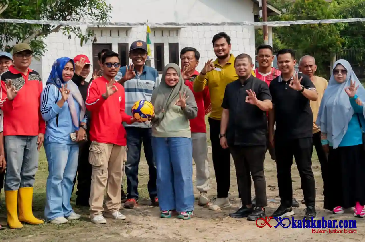 Goro di Jalan Gaya Baru Ujung Duri Timur, Camat Mandau Apresiasi Kebersamaan Warga