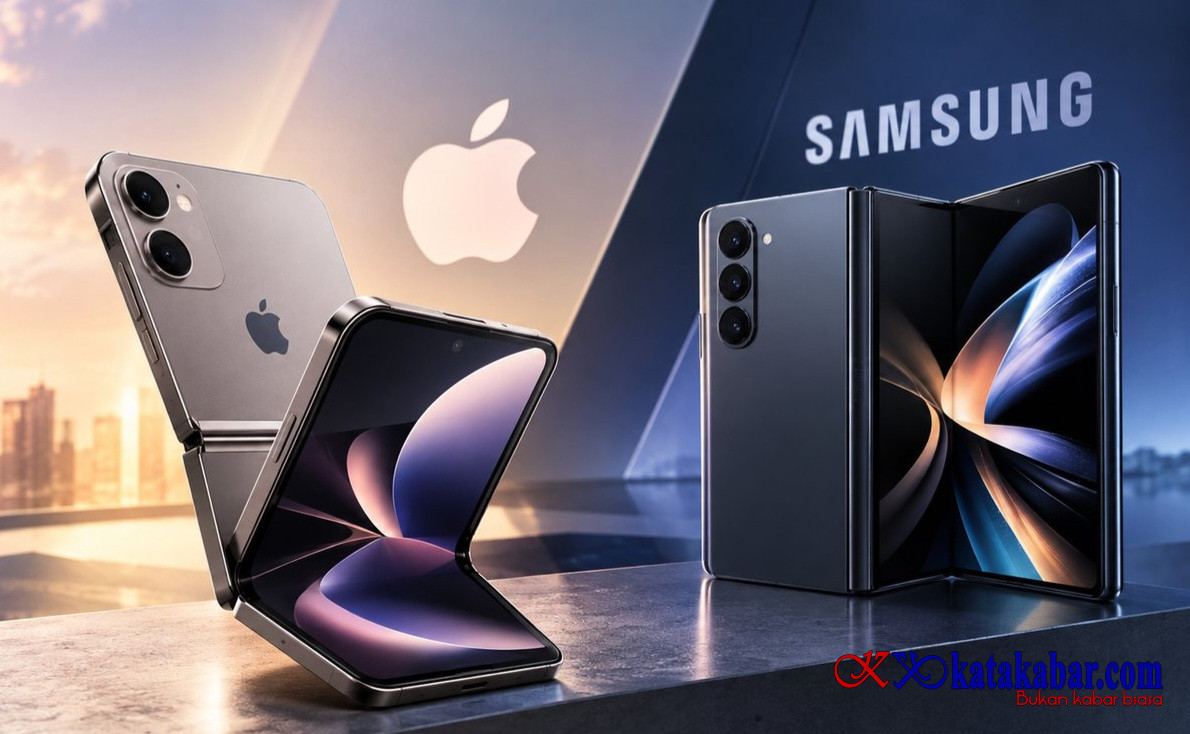 Apple Masuk ke Pasar Foldable, Bisakah iPhone Duo Saingi Samsung?