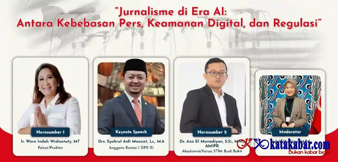 Era AI, Syahrul Aidi Dorong Wartawan Perkuat Kompetensi dan Pahami Regulasi