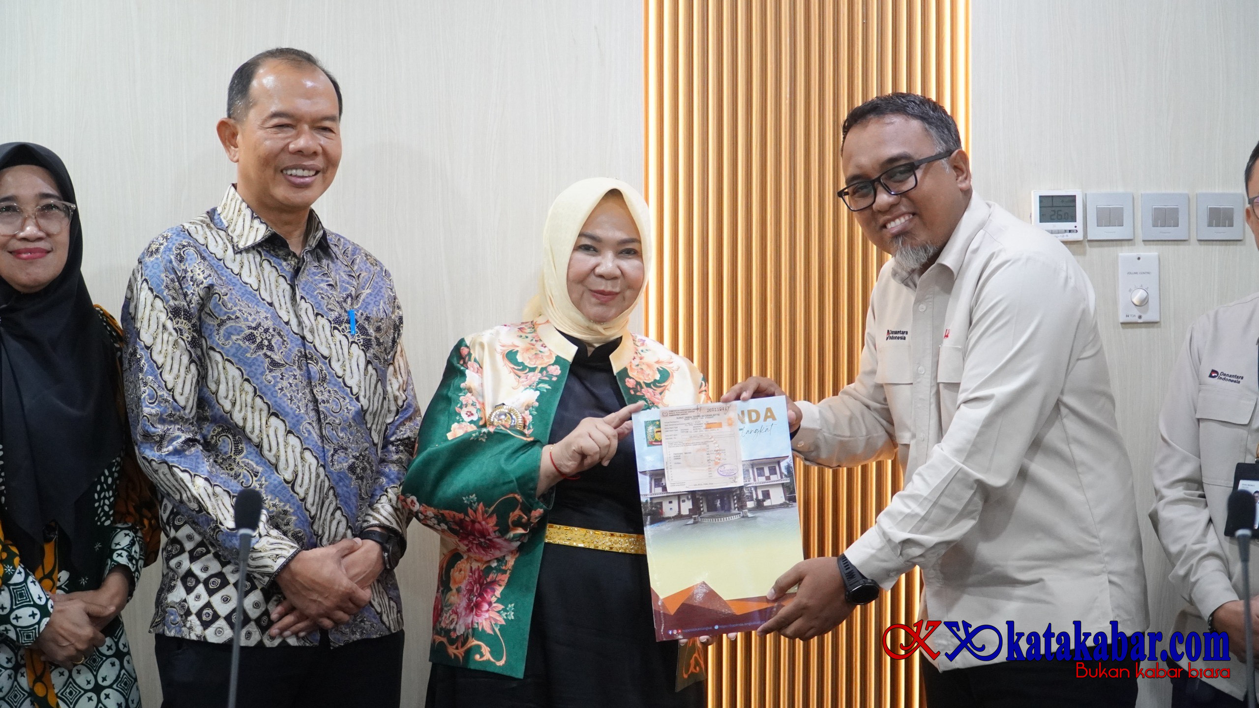 Hutama Karya Bayar PBB-P2 Rp15,91 Miliar, Plt Bupati Langkat Beri Apresiasi