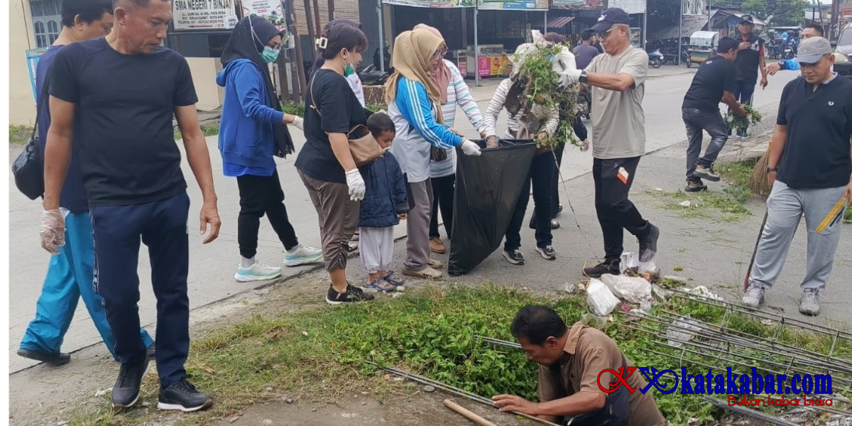 Pemko Binjai Gelar Gotong Royong ASRI Serentak di Lima Kecamatan untuk Cegah Banjir
