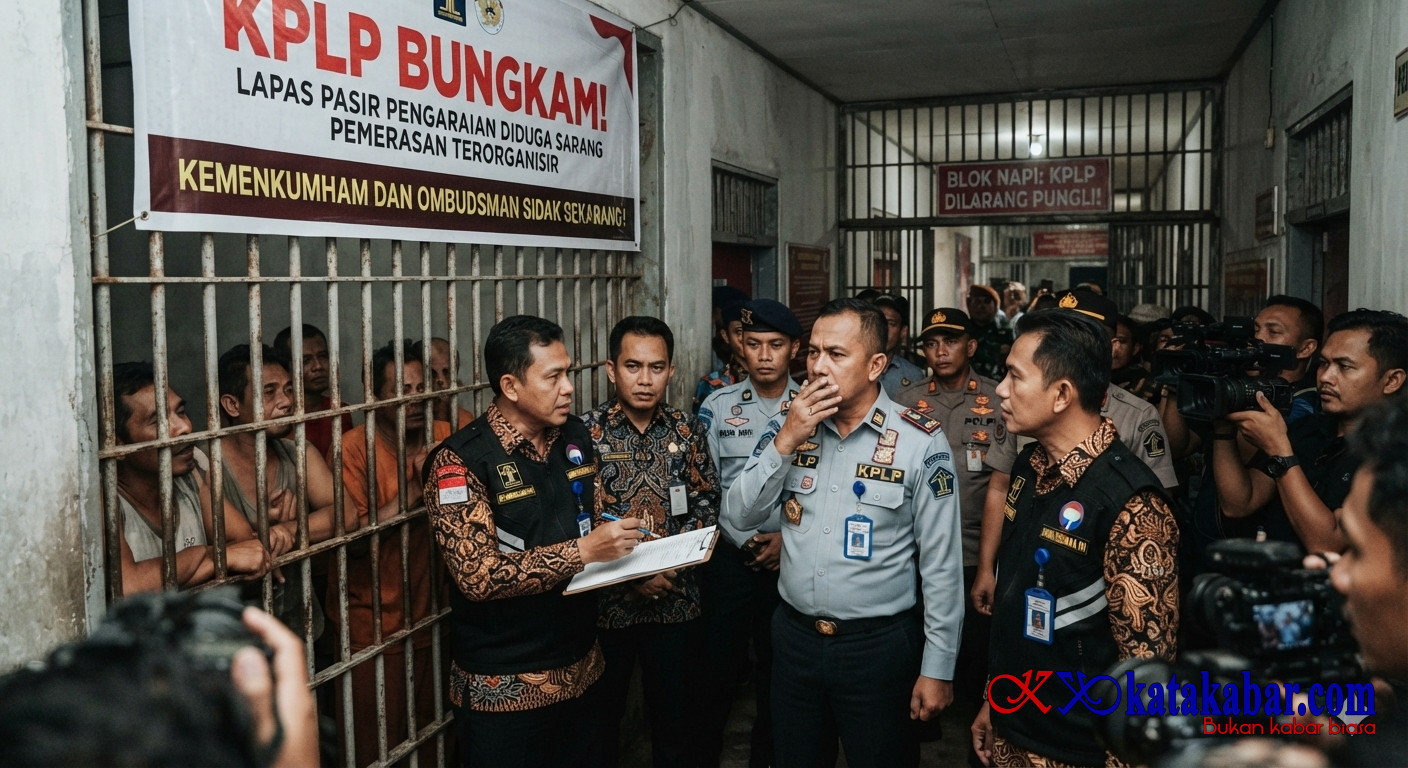 Kemenkumham dan Ombudsman Sidak: Lapas Pasir Pengaraian Diduga Sarang Pemerasan Terorganisir