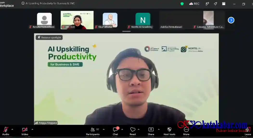 AI Bagian Workflow Bisnis, Telkom AI Center Malang Perkuat Kapabilitas Digital Pelaku Usaha
