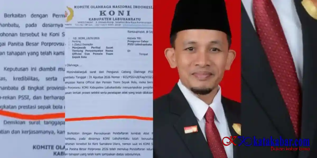 Cabor PSSI Biaya Sendiri Meski Tak Diikutsertakan KONI Labuhanbatu