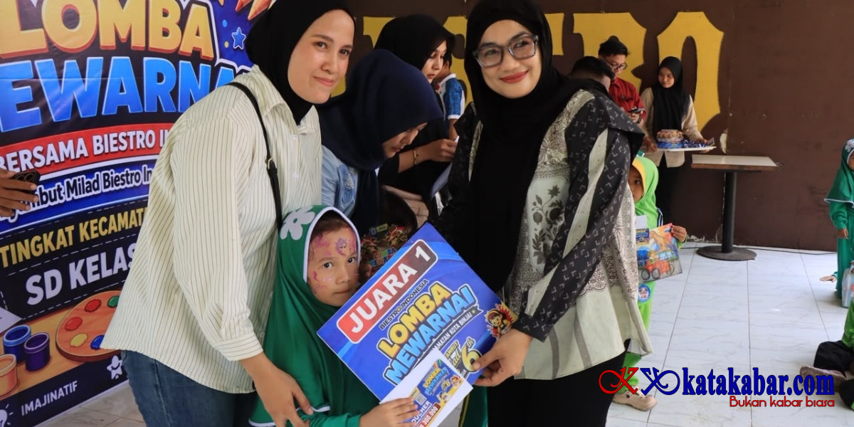 Pemko Binjai Dorong Kreativitas Anak Lewat Lomba Mewarnai Biestro Indonesia
